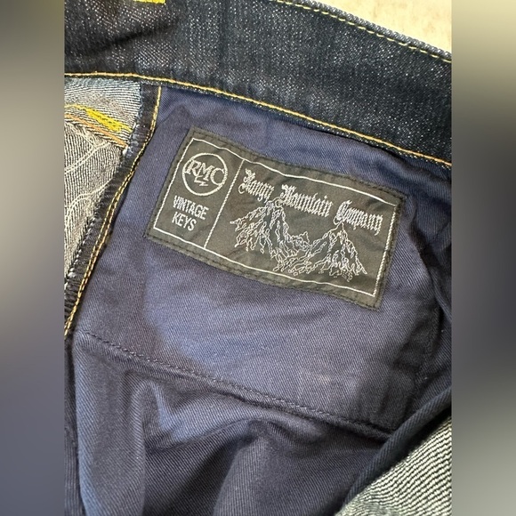 RMC rangy mountain company jeans men’s 42 SyncBlue design Tokyo Japan red monkey - Picture 14 of 14